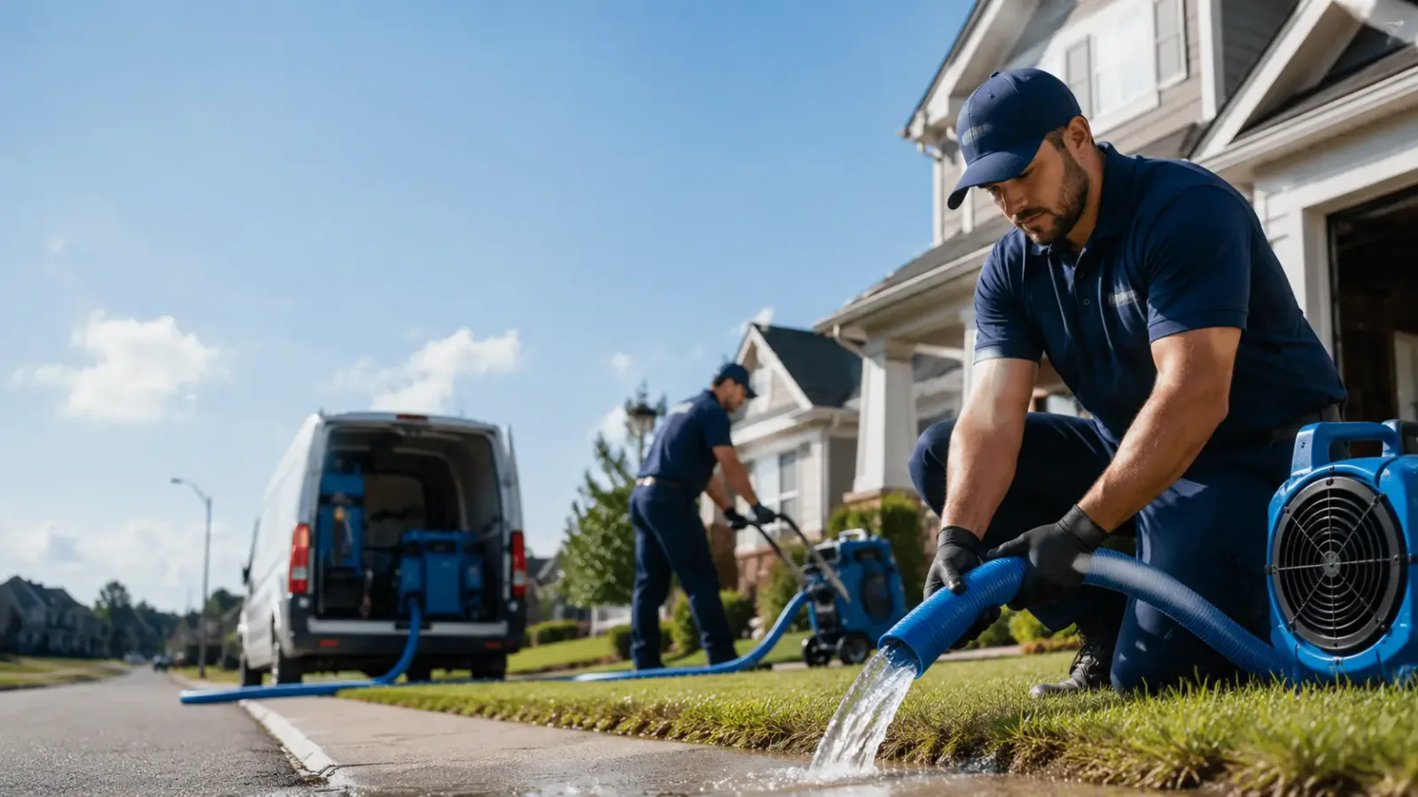 Flood Damage Restoration in Ashley, IL
